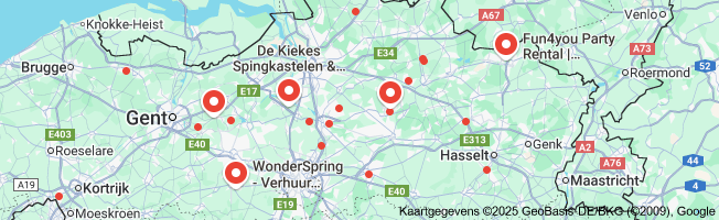 grote springkastelen te huur