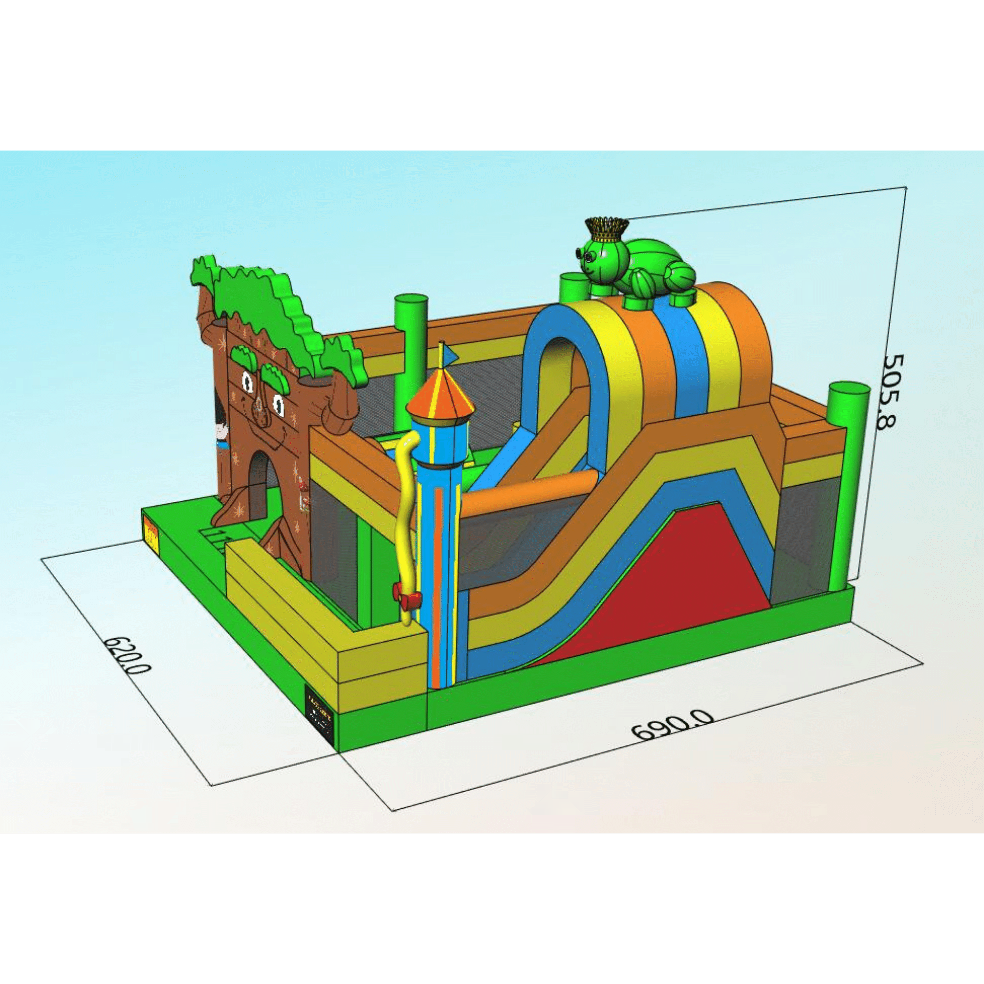 springkasteel op maat
