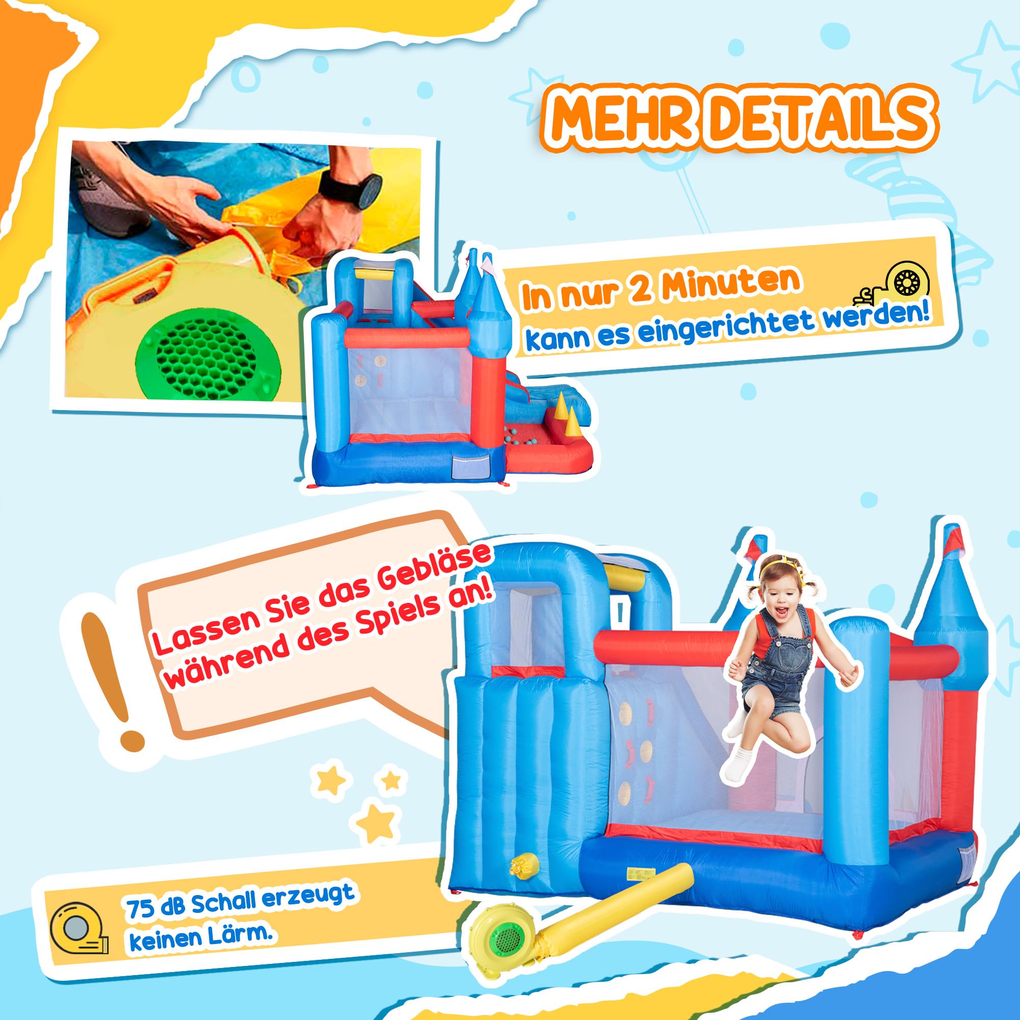 opblaasbaar springkasteel lidl